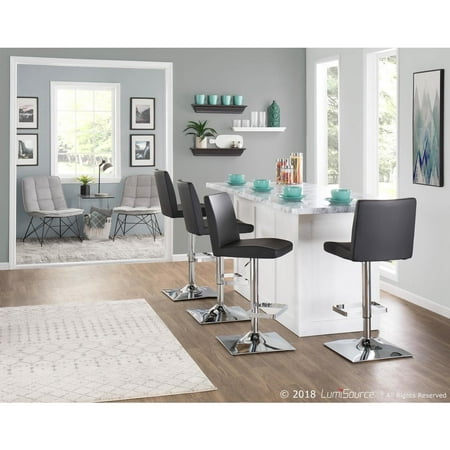 LumiSource - Zenn Glass End Table - Clear