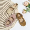 thumbnail image 6 of TAIAOJING Toddler Girls Dress Shoes Mary Jane Low Shoes Ballerinas Children Princess Shoes Wedding Shoes Flat Baby Evening Shoes Party School Shoes Trendy 7-8Y, 6 of 6