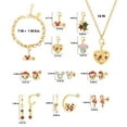thumbnail image 7 of Disney Mickey and Minnie Mouse Love & Friendship Advent Gift Collection: Mix & Match Charms, Earrings, Necklace Christmas Calendar Box Set, 7 of 7