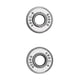 thumbnail image 4 of 10 Piezas Ruedas Rodillos Mini Macarena Rodamientos de bolas ABEC-9 608RS 8.5 x 21.5 x 7 mm Blanco, 4 of 8