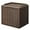 Brown, variant on PRZL 30 Gallon Small Deck Box Outdoor Waterproof Resin Storage Box Lockable Storage Container Outside Package Delivery Box (Black)