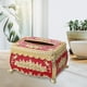 thumbnail image 5 of Caja de pañuelos de acrílico con diseño elegante, decoración creativa, caja de papel rectangular E, 5 of 6