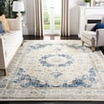 thumbnail image 5 of SAFAVIEH Evoke Teale Bordered Area Rug, Ivory/Grey, 11' x 15', 5 of 6