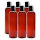 thumbnail image 1 of Paquete de 6 botellas de plástico vacías con tapa abatible superior de disco; Recipientes sin BPA para champú, lociones, jabón líquido para el cuerpo, cremas Xemadio HQ-126, 1 of 1