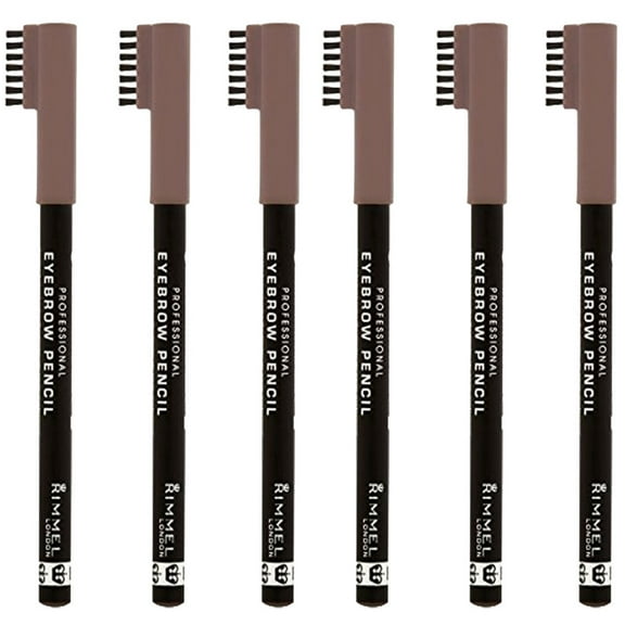 (6 Pack) Rimmel Professional Eyebrow Hazel 002, 0.05 Ounces