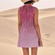 thumbnail image 4 of WILLBEST Vestidos Casuales Vestido De Lino Para Mujer Vestido De Playa Informal Hasta La Rodilla Vestido Sin Mangas Vestido Casual Estampado De Verano Con Bolsillos 2905, 4 of 4