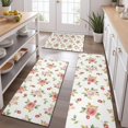 thumbnail image 2 of Pioneer Flower Floral Print Pattern Kitchen Rugs Sets Of 3,Kitchen Runner Rugs Non Skid Washable,Decorative Kitchen Floor Mats for Kitchen,Sink,Laundry,17X30 Inch + 17X47 Inch + 17X59 Inch, 2 of 6