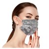 Cotonie 10PCS Adults Daily Beautiful Flower Prints 3 -Layer Disposable Face Mask