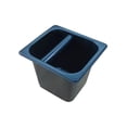 thumbnail image 3 of Caja de de café expreso de acero inoxidable, cubo de café expreso con varilla de goma, bote de basura de café expreso de gran capacidad resisten M Soledad Papelera de molienda, 3 of 10