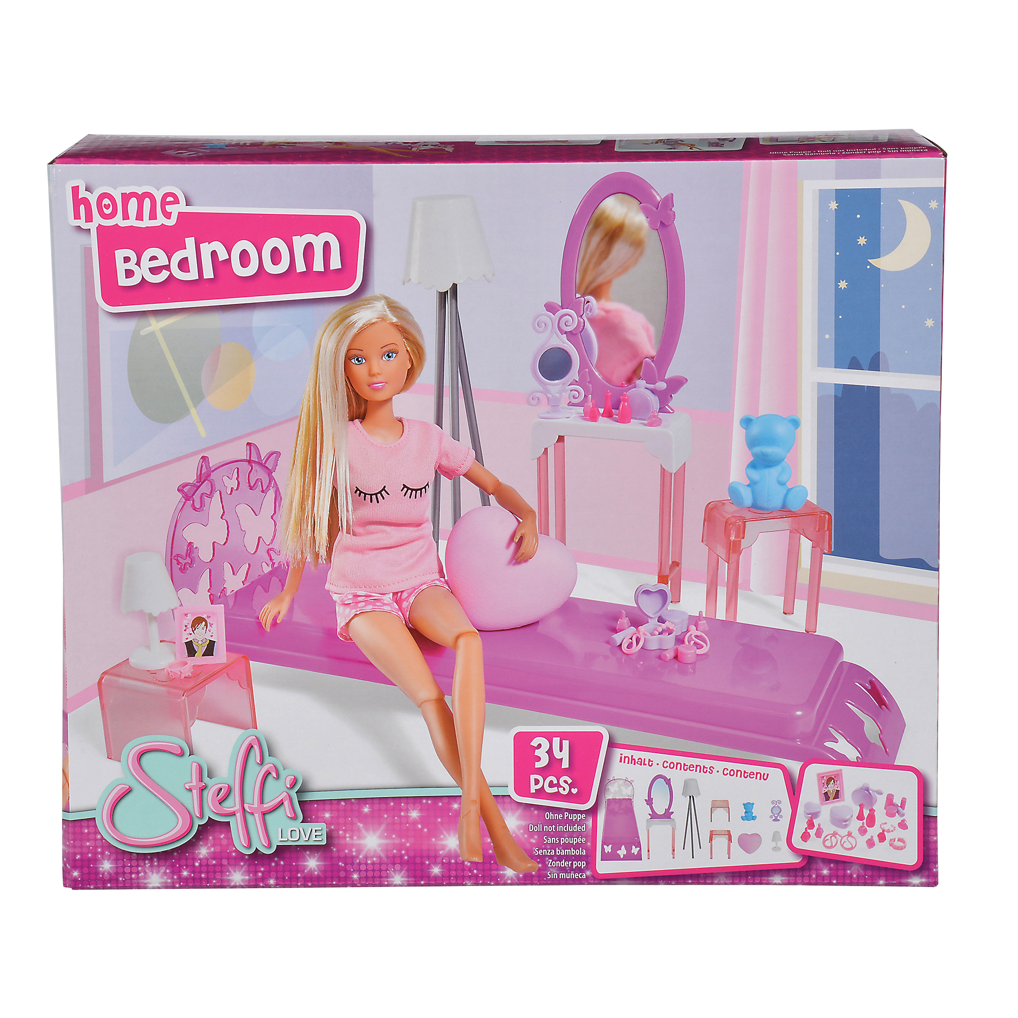 Simba Toys - Steffi Love Home, Bedroom 