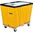 thumbnail image 2 of Global Industrial 16 Bushel, Yellow Vinyl Basket Bulk Truck, Unassembled, 40"L x 28"W x 35"H, 2 of 6