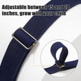 thumbnail image 3 of AWAYTR Kids Adjustable Magnetic Buckle Belts, Elastic Stretch Comfort Waist Bands for Children Jeans Uniform, 4PCS, 3 of 7