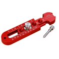 thumbnail image 1 of Woodworking Compass Scriber, Aluminum Alloy Adjustable Round Drawing Circle Ruler Marking Gauge, Metric/Inch Dual-Scale Fixed-Point Marking Gauge, Arc Drawing Ruler Carpenter Tools, 1 of 8