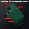 thumbnail image 3 of Dteck Case for Samsung Galaxy S24,Shockproof TPU Hybrid PC Case Slim Back Magnetic Cover,Green, 3 of 5