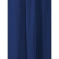 thumbnail image 6 of Gomelly Ladies Nightdress Solid Color Sleep Dress Hawaiian Nightgowns Women Bohemian Holiday Loungewear Scoop Neck Deep Blue 4XL, 6 of 7