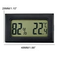 thumbnail image 4 of QHUDLV Mini Thermometer & Hygrometer,Mini LCD Digital Indoor Thermo-Hygrometer Humidity Meter Humidity Meter,2-in-1 Room Thermometer & Humidity Meter for Office Baby Room Living Room Fridge, 4 of 5