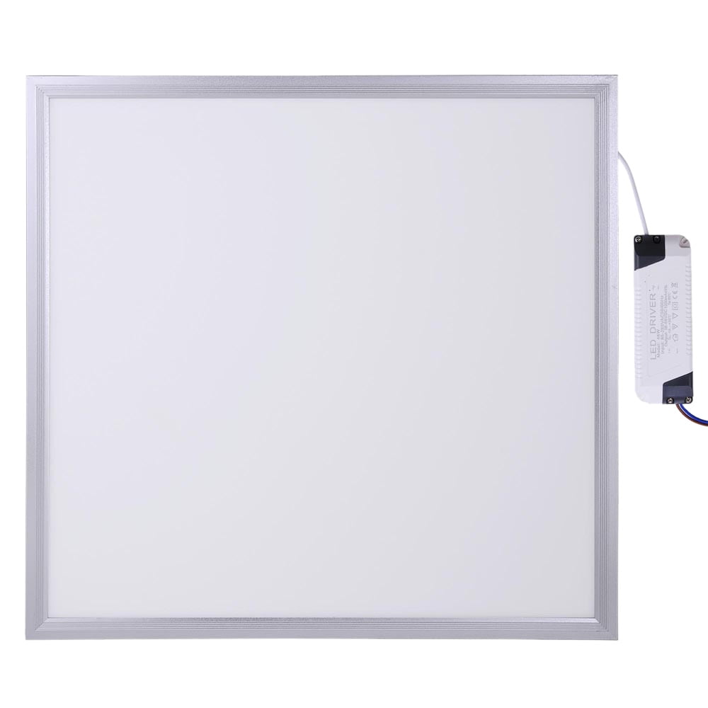 DELight Pack 2x2 FT LED Flat Panel Drop Ceiling Light 6000-6500K Cool  White 4300LM Edge Lit Fixture 48W Flush Mount Ultra-thin Daylight ROHS  Certified