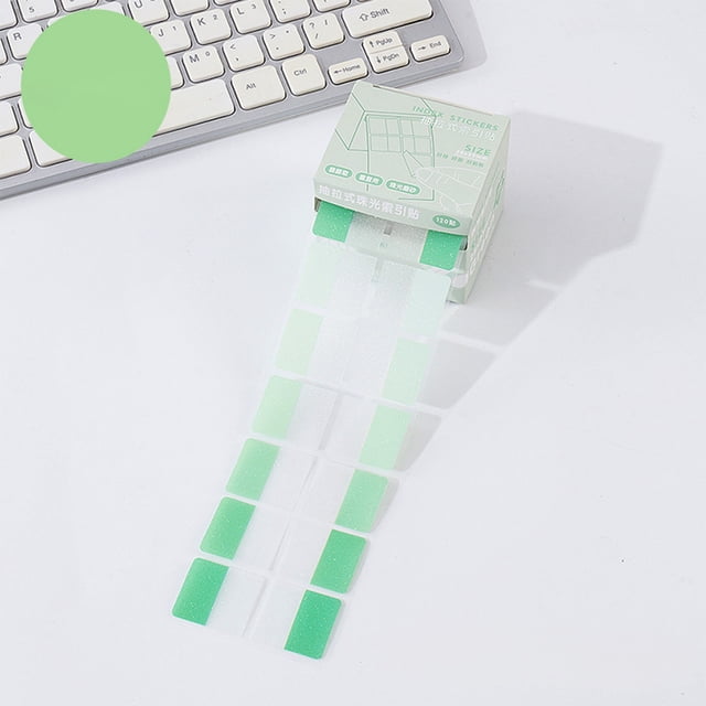 Ohmyroo Pull Out Sticky Index Tabs Pearlescent Categorization Labels For Office Document Planners Organization
