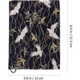 thumbnail image 3 of Book Cover Sleeve Paperback Protector: A5 Book Covers for Hardcover - Soft Cloth Book Protector with Flower Pattern - Adjustable Book Sleeve for Notebook Bible Planner Book Lovers Accessories, 3 of 9