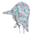 thumbnail image 4 of UPF 50+ UV Sun Protection Wide Brim Baby Sun Hat Adjustable Chin Strap Outdoor Boys Girls Toddlers Bucket Hat Cap, 4 of 7