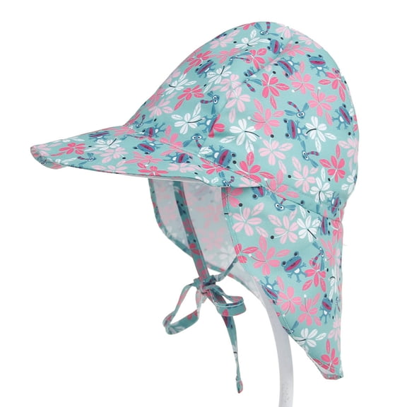 Jamlynbo Toddler Baby Boy Girl Summer Sun Hats Swim Caps Beach Protection Hats Outdoor