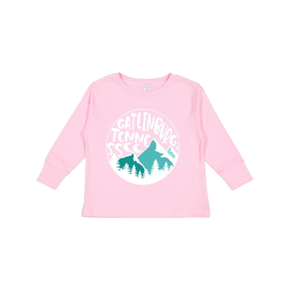 Inktastic Gatlinburg, Tennessee- Mountains Boys or Girls Long Sleeve Toddler T-Shirt