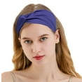 thumbnail image 2 of Solid Knitting Wool Hair Band for Autumn and Winter Warm Elastic European Style, 2 of 2