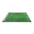 thumbnail image 2 of Ahgly Company Machine Washable Indoor Square Persian Emerald Green Traditional Area Rugs, 8' Square, 2 of 4