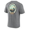 thumbnail image 3 of Men's Heather Gray Oklahoma State Cowboys Region Outdoors Tri-Blend T-Shirt, 3 of 3