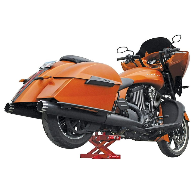 Extreme Max 1100 Pound Motorcycle Scissors Jack Accessory with