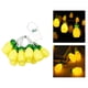 thumbnail image 4 of Luces de hadas LED Colco Decoraciones de farol de jardín temática de playa tropical 20 piezas 3 metros luces de piña, 4 of 8