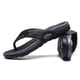 thumbnail image 1 of Zapatillas de hombre deslizadores de masaje deslizadores antideslizantes flip chanclas sandalias zapatos interior al aire libre casual moda cómodo calzado negro 40 1 par Guardurnaity AP008916-07, 1 of 6