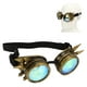 thumbnail image 3 of Gafas Steampunk de Kaleidoscope, Lentes de Cristal Arcoiris, Páramos Ajustables para La Fiesta de Decoraciogica Vintage, 3 of 7