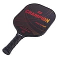 thumbnail image 2 of Champion Eclipse Graphite Pickleball Paddle - Red/Yellow| Polymer Honeycomb Core, Graphite Hybrid Composite Face | Lightweight | Paddle Cover Included, 2 of 3