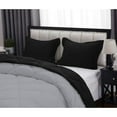 thumbnail image 5 of DNG Creations 1 Piece Reversible Diamond Pattern Comforter Solid - 100% Egyptian Cotton, 800 TC ( California King - Size ) All-Season 550 GSM ( Silver/Black Colour ), 5 of 7
