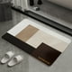 thumbnail image 5 of Oxygen Silicon Entry Non-slip Foot Mats Thickened Concise Fast-dry Bathroom Floor Mats Bathroom Doorway Absorbent Carpet, 5 of 6