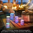 thumbnail image 4 of Yayeee Flameless Candles with Remote Flickering Battery Operated Multi Color Changing, Purple Digital Art, 4 of 7