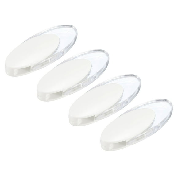 Unique Bargains Blind Cord Weight, 4Pack 90mm Curtain Window Shutter Beaded Chain Handle, White