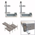 thumbnail image 1 of Multinautic Paire (2) Adaptateurs Parallèles en Aluminium pour QP-400 et QP-427 Docks en Aluminium, 1 of 1