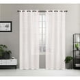 thumbnail image 2 of Safdie & Co. Curtain 84L Sheer Check Red, 2 of 2