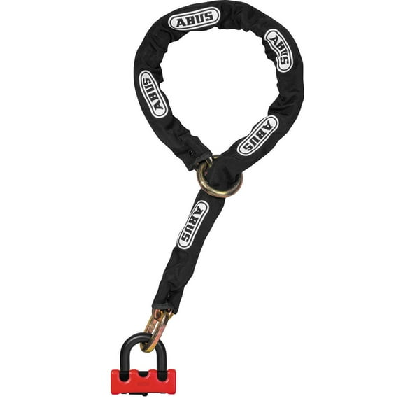 ABUS Granit Power XS XPlus 67/105HB50 Red Lock w/10KS120 Loop Chain (59715)