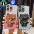 thumbnail image 4 of Hello Kitty Funda De Silicona Con Soporte De Cambio Gradual De Lujo Para IPhone 11 12 13 Pro Max 14 Plus, 4 of 4
