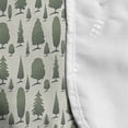 thumbnail image 4 of Woodland Microwave Oven Cover, Repeating Pattern of Green Tones Forest Trees Pastel Simplistic Print, Water Resistant Organizer with Pockets Kitchen, 36" x 12", Pale Reseda Green Ivory, by Ambesonne, 4 of 4