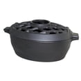 thumbnail image 1 of John Wright 31666 Black Matte Lattice Steamer, 1 of 3