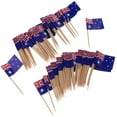 thumbnail image 7 of Tachiuwa 6x100 Pieces Decorative Flag Toothpicks Party Food Decorations Australia, 7 of 7