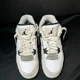 thumbnail image 4 of Ni - ke Size 5 - Ni - ke Air Jordan 4 Retro GS Military Black Men's Shoes - 408452 111, 4 of 5