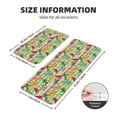 thumbnail image 2 of Logiee Multicolored Tropical Print Kitchen Mats for Floor Sets of 2,Waterproof Kitchen Rugs,Non Slip Comfort Standing Mat Rug for Home,Runner,Sink,Office,Laundry, 2 of 6