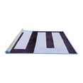 thumbnail image 2 of Ahgly Company Machine Washable Indoor Rectangle Abstract Blue Modern Area Rugs, 8' x 10', 2 of 4