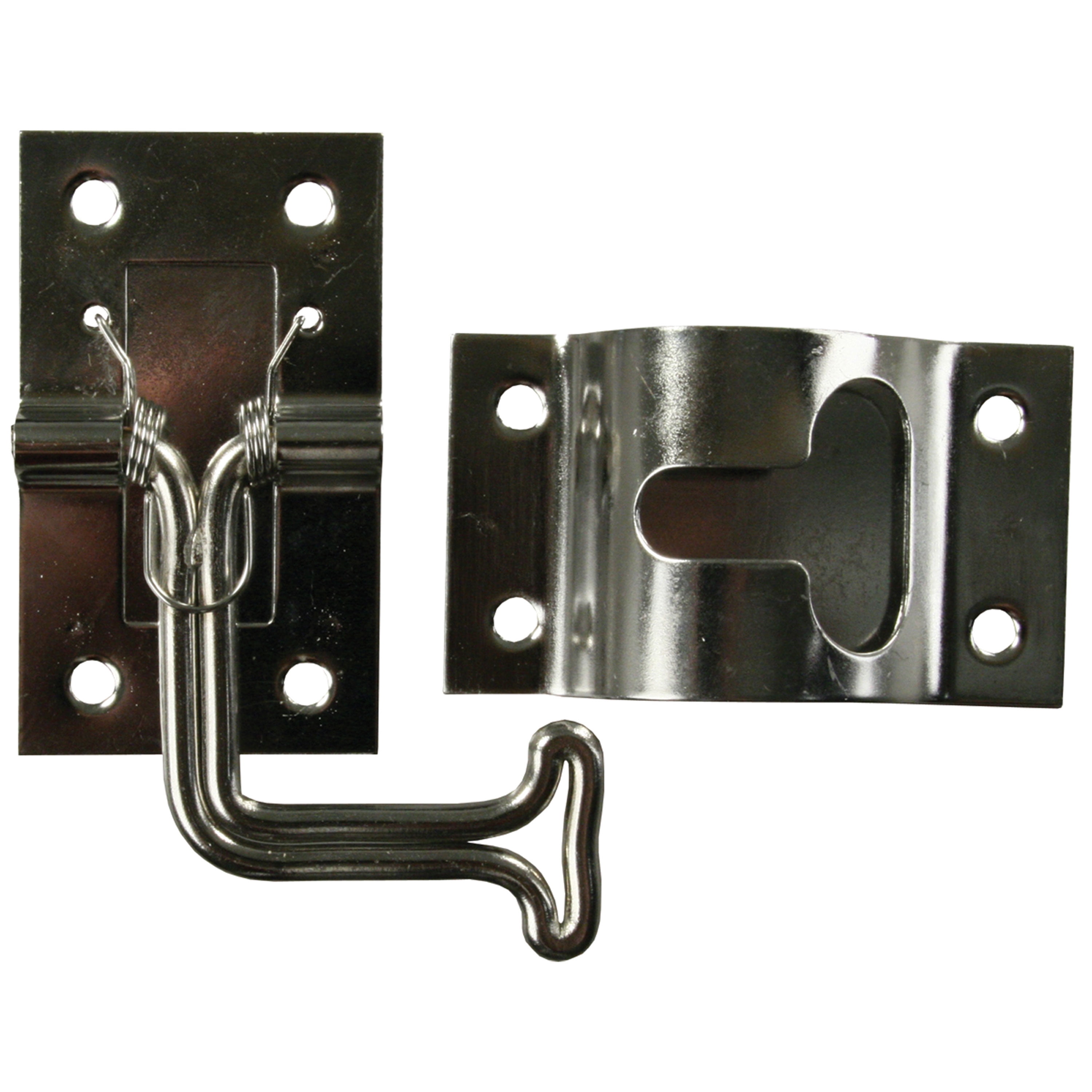 JR Products Fermaporta A T In Acciaio Inox 15,2 Cm – Antiruggine, Viti Incluse – Sostituisce Qualsiasi Fermaporta A T