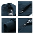 thumbnail image 4 of Cloudstyle Men's Lightweight Casual Jackets Full-Zip Windbreakers Fashion Jackets Outerwear, 4 of 4